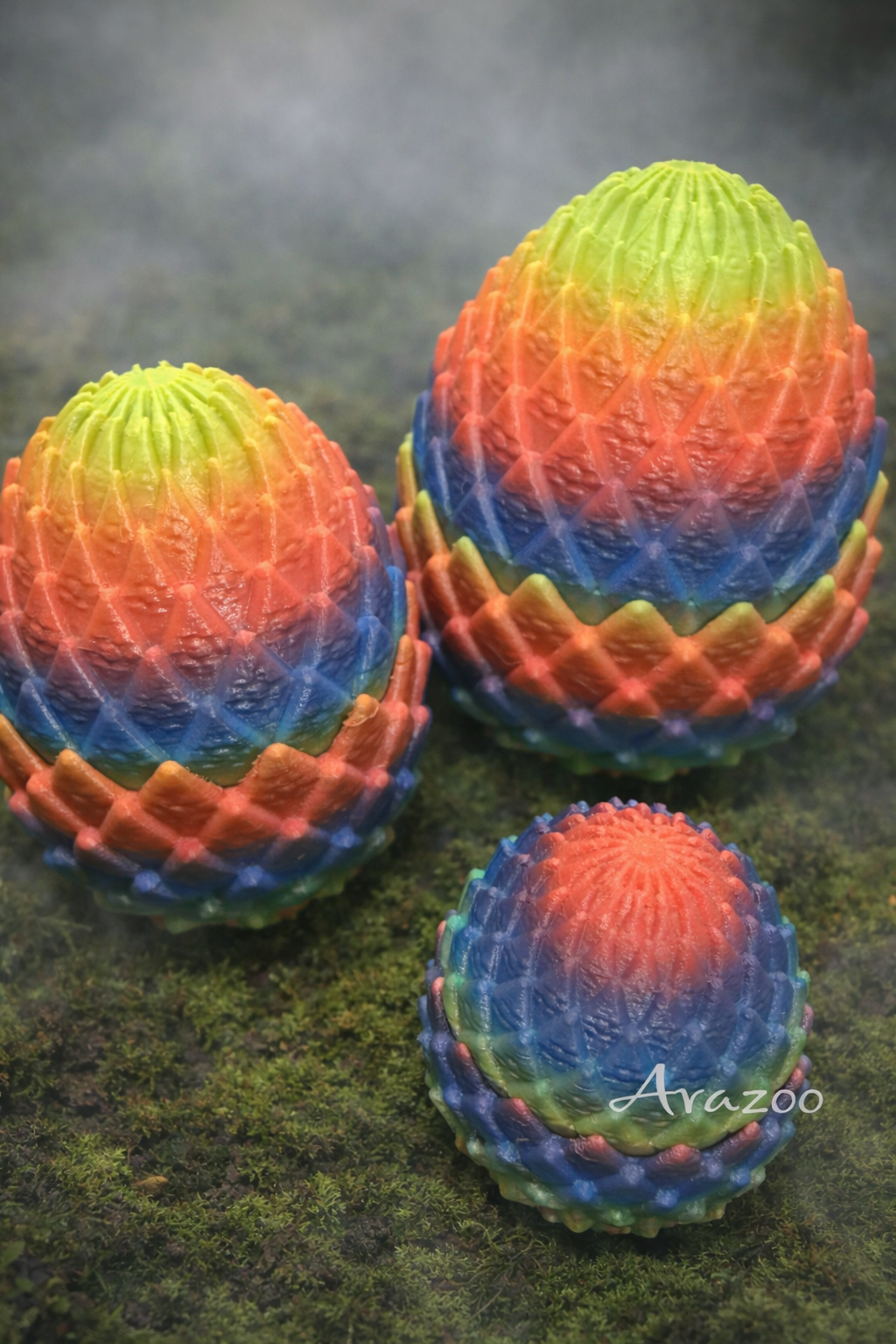 Magisches Drachenei – Schmucktruhe & Sammeltruhe aus dem 3D-Druck | Arazoo