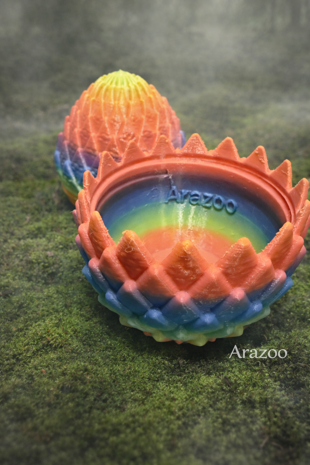 Magisches Drachenei – Schmucktruhe & Sammeltruhe aus dem 3D-Druck | Arazoo