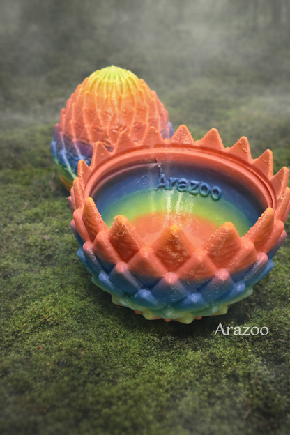 Magisches Drachenei – Schmucktruhe & Sammeltruhe aus dem 3D-Druck | Arazoo