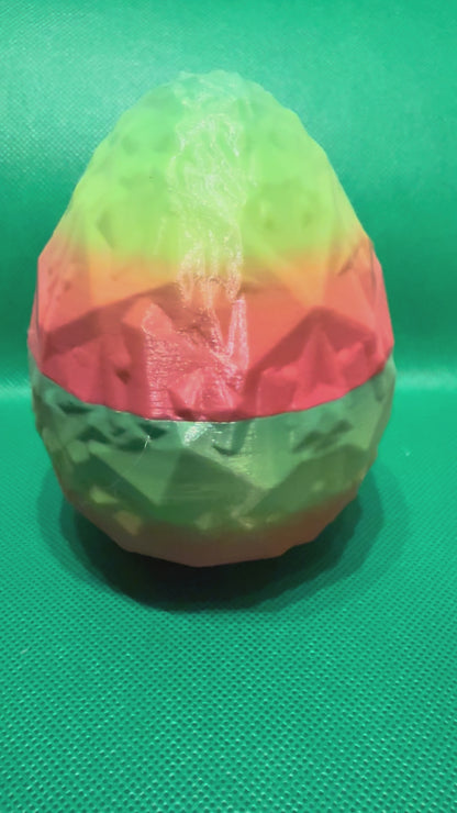 Magisches Drachenei – Schmucktruhe & Sammeltruhe aus dem 3D-Druck | Arazoo